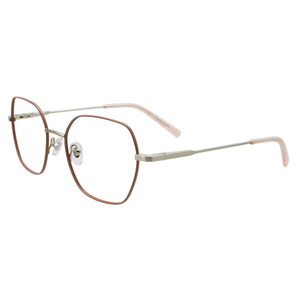 COOLCLIP CC857 Eyeglasses 010 Beige & Steel 53mm